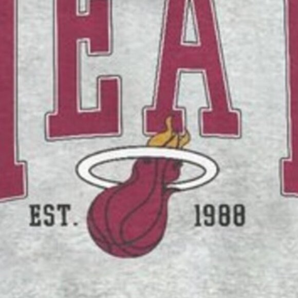 Miami Heat Basketball Sweatshirt, Retro Style NBA Miami Heat Basketball Shirt - Picture 2 of 4